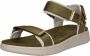 Woden M klittenbandslijn sandalen Groen Dames - Thumbnail 2