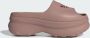 Adidas Open Teen Slip-On Sandalen Brown Dames - Thumbnail 2