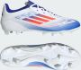 Adidas F50 Club FXG Cloud White Solar Red Lucid Blue- Cloud White Solar Red Lucid Blue - Thumbnail 6