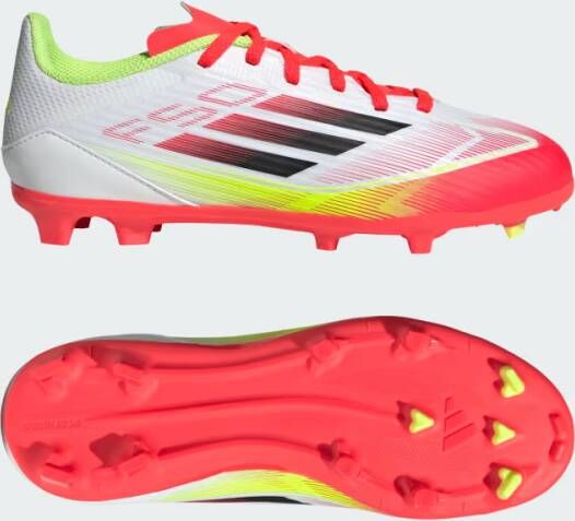 Adidas Perfor ce F50 League Firm Multi-Ground Voetbalschoenen Kids Kinderen Wit