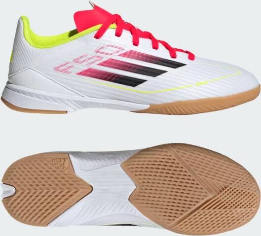 Adidas Perfor ce F50 League Indoor Voetbalschoenen Kids Kinderen Wit