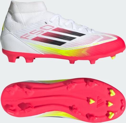 Adidas F50 League Mid Firm Multi-Ground Voetbalschoenen Kids