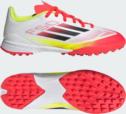 Adidas Perfor ce F50 League Turf Voetbalschoenen Kids Kinderen Wit