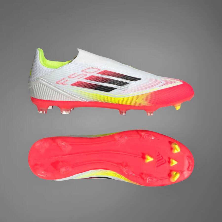 Adidas Perfor ce F50 League Veterloze Firm Multi-Ground Voetbalschoenen Unisex Wit