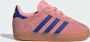 Adidas Originals Gazelle II Baby's Semi Pink Spark Lucid Blue Lucid Blue Kind Semi Pink Spark Lucid Blue Lucid Blue - Thumbnail 4