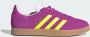 Adidas Originals Gazelle Purple Burst Solar Yellow Off White- Purple Burst Solar Yellow Off White - Thumbnail 4