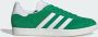 Adidas Originals Gazelle Green Cloud White Core White- Green Cloud White Core White - Thumbnail 6