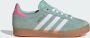 Adidas Originals Gazelle Children Hazy Green Cloud White Bliss Pink Hazy Green Cloud White Bliss Pink - Thumbnail 5