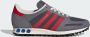 Adidas Originals LA Trainer Grey Five Better Scarlet Blue- Grey Five Better Scarlet Blue - Thumbnail 2