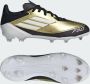 Adidas Perfor ce F50 League junior voetbalschoenen goudmetallic wit zwart Imitatieleer 38 2 3 - Thumbnail 4