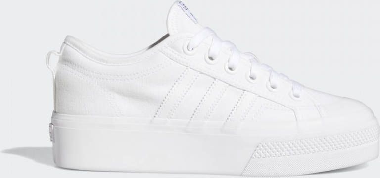 adidas nizza triple white