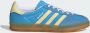 Adidas Originals Gazelle Indoor Dames Semi Blue Burst Almost Yellow Cloud White- Dames Semi Blue Burst Almost Yellow Cloud White - Thumbnail 3