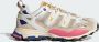 Adidas Dames Hyperturf Buitenschoen Zwart Wit Beige Multicolor Dames - Thumbnail 1