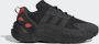 Adidas Boost Core Heren Lage Sneaker Zwart Rood Black Heren - Thumbnail 3