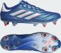 Adidas Copa Pure 2.1 IJzeren-Nop Voetbalschoenen (SG) Blauw Wit Rood - Thumbnail 3