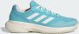 Adidas Performance Gamecourt 2.0 Tennisschoenen Dames Turquoise - Thumbnail 2