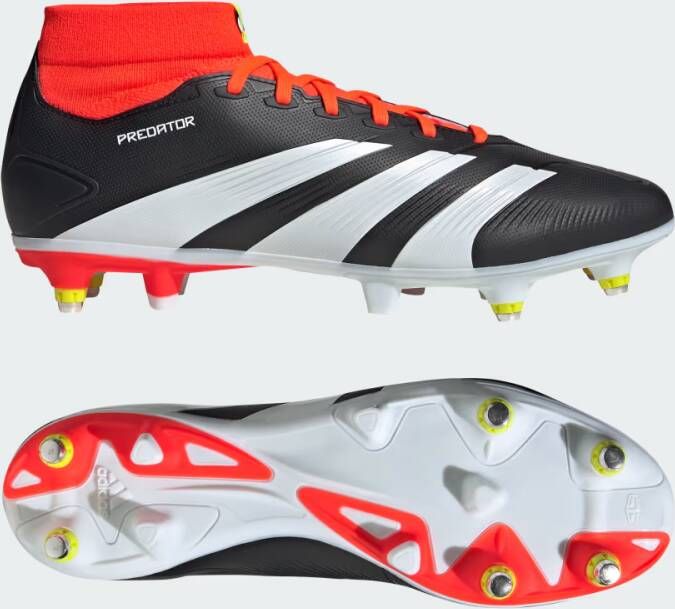 Adidas Perfor ce Predator 24 League Soft Ground Voetbalschoenen Unisex Zwart