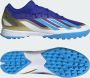 Adidas Perfor ce X Crazyfast Messi League Turf Voetbalschoenen Unisex Blauw - Thumbnail 2