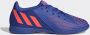 Adidas Performance Predator Edge.4 IN Jr. zaalvoetbalschoenen blauw rood - Thumbnail 4