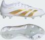 Adidas Predator Elite Gras Voetbalschoenen (FG) Kids Wit Goud - Thumbnail 2