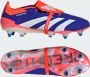 Adidas Predator Elite FT IJzeren-Nop Voetbalschoenen (SG) Blauw Wit Rood - Thumbnail 2