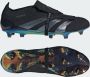 Adidas Predator Elite FT Gras Voetbalschoenen (FG) Zwart Donkergrijs - Thumbnail 2