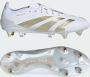 Adidas Predator Elite IJzeren-Nop Voetbalschoenen (SG) Wit Goud - Thumbnail 2