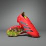 Adidas Predator Elite Veterloze Gras Voetbalschoenen (FG) Rood Zwart Geel - Thumbnail 3