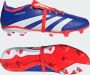 Adidas Perfor ce Predator League Fold-Over Tongue Firm Ground Voetbalschoenen Unisex Blauw - Thumbnail 3