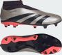 Adidas Predator League Laceless FG Platinum Metallic Aurora Black Turbo Platinum Metallic Aurora Black Turbo - Thumbnail 3