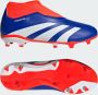 Adidas Predator League Laceless FG Junior Lucid Blue Cloud White Solar Red- Lucid Blue Cloud White Solar Red - Thumbnail 6