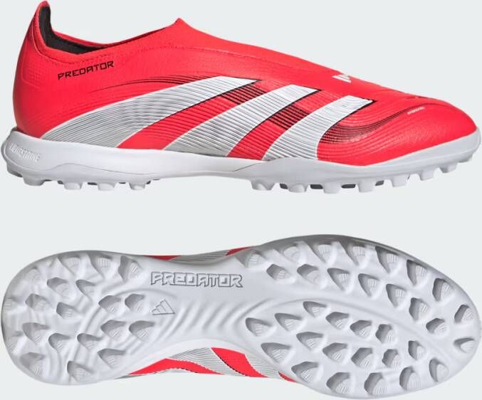 Adidas Perfor ce Predator League Veterloze Turf Voetbalschoenen Unisex Rood