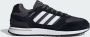 Adidas Sportswear Run 80s sneakers zwart wit grijs - Thumbnail 5