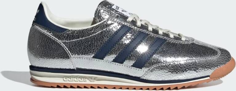 Adidas Originals SL 72 OG W silver met. collegiate navy off white Lifestyle in zilver formaten: 36.666