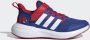 Adidas Sportswear x Marvel FortaRun Spider-Man 2.0 Cloudfoam Sport Running Schoenen met Elastische Veters en Klittenband Kinderen Blauw - Thumbnail 2