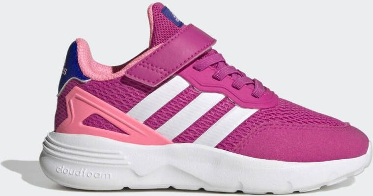 Adidas Sportswear Nebzed Schoenen met Elastische Veters en Klittenband