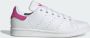 Adidas Originals Stan Smith Junior Cloud White Cloud White Semi Lucid Fuchsia Cloud White Cloud White Semi Lucid Fuchsia - Thumbnail 3