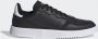 Adidas Originals Supercourt Heren Sneakers Schoenen Leer Zwart EH1690 - Thumbnail 1