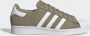 Adidas Originals Superstar sneakers kaki wit goud - Thumbnail 6