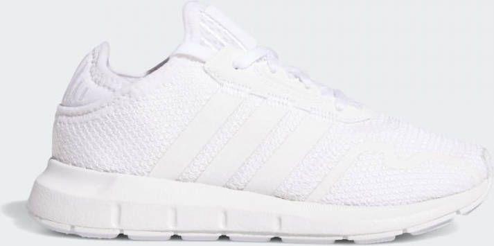 white adidas swift run junior