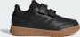 Adidas Sportswear Tensaur sneakers zwart gum Imitatieleer 37 1 3 - Thumbnail 4