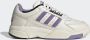 Adidas Lage Top Tennis Sneaker Wit Lila White Dames - Thumbnail 2