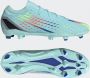 Adidas X Speedportal.3 Gras Voetbalschoenen (FG) Blauw Geel Rood - Thumbnail 2