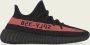 Yeezy Boost 350 V2 Adidas Black Red 'Bred' CP9652 EUR 40 - Thumbnail 3