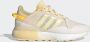 Adidas Originals ZX 2K Boost Pure Schoenen Wonder White Orange Tint Solar Gold - Thumbnail 5