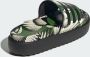 Adidas Sportswear adilette Platform Badslippers Dames Groen - Thumbnail 6