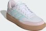 Adidas Sportswear Courtblock sneakers wit lichroze gum Imitatieleer 35 1 2 - Thumbnail 15