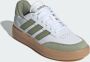 Adidas Sportswear Courtblock sneakers wit mosgroen gum Imitatieleer 35 1 2 - Thumbnail 10