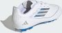 Adidas Perfor ce F50 Club Junior voetbalschoenen wit zilver blaw - Thumbnail 9