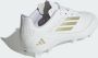 Adidas F50 Club Gras Kunstgras Voetbalschoenen (FxG) Kids Wit Goud - Thumbnail 7